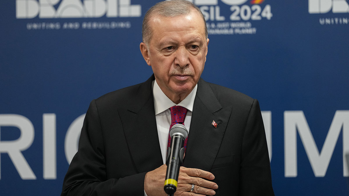 Cumhurbaşkanı Erdoğan, G20 Liderler Zirvesi'nde basın toplantısı düzenledi