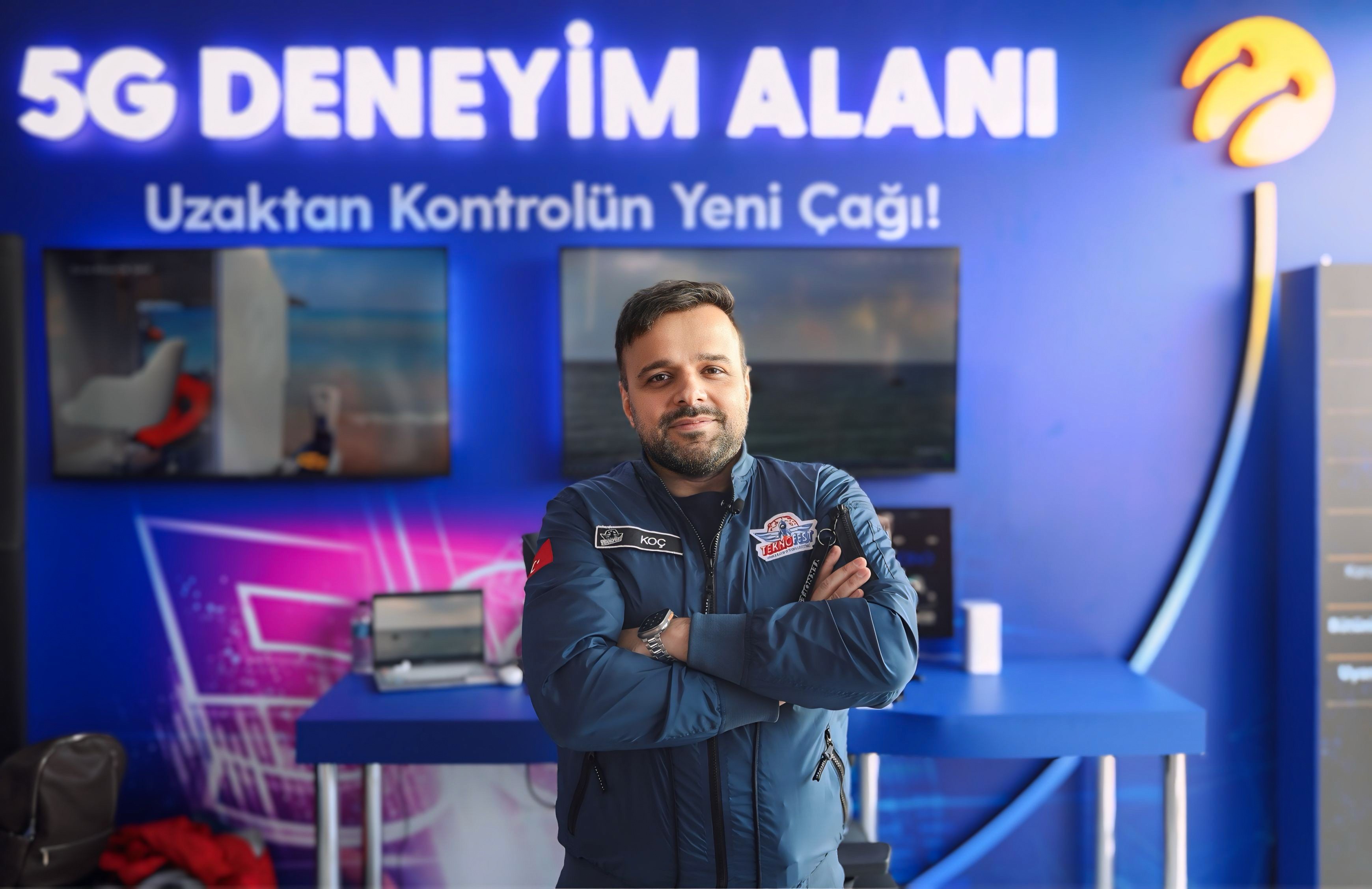 Turkcell'den TEKNOFEST KKTC'de  karadan denize ilk 5G denemesi