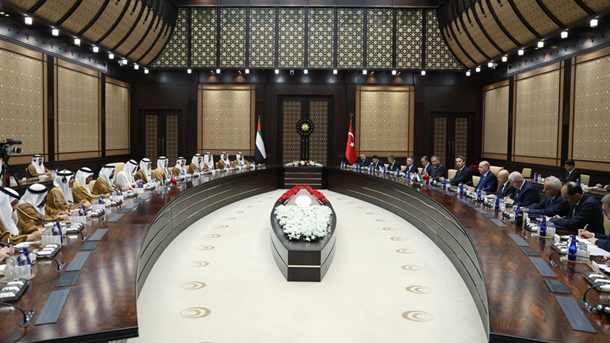 Türkiye ile BAE arasında 7 ortak anlaşma imzalandı