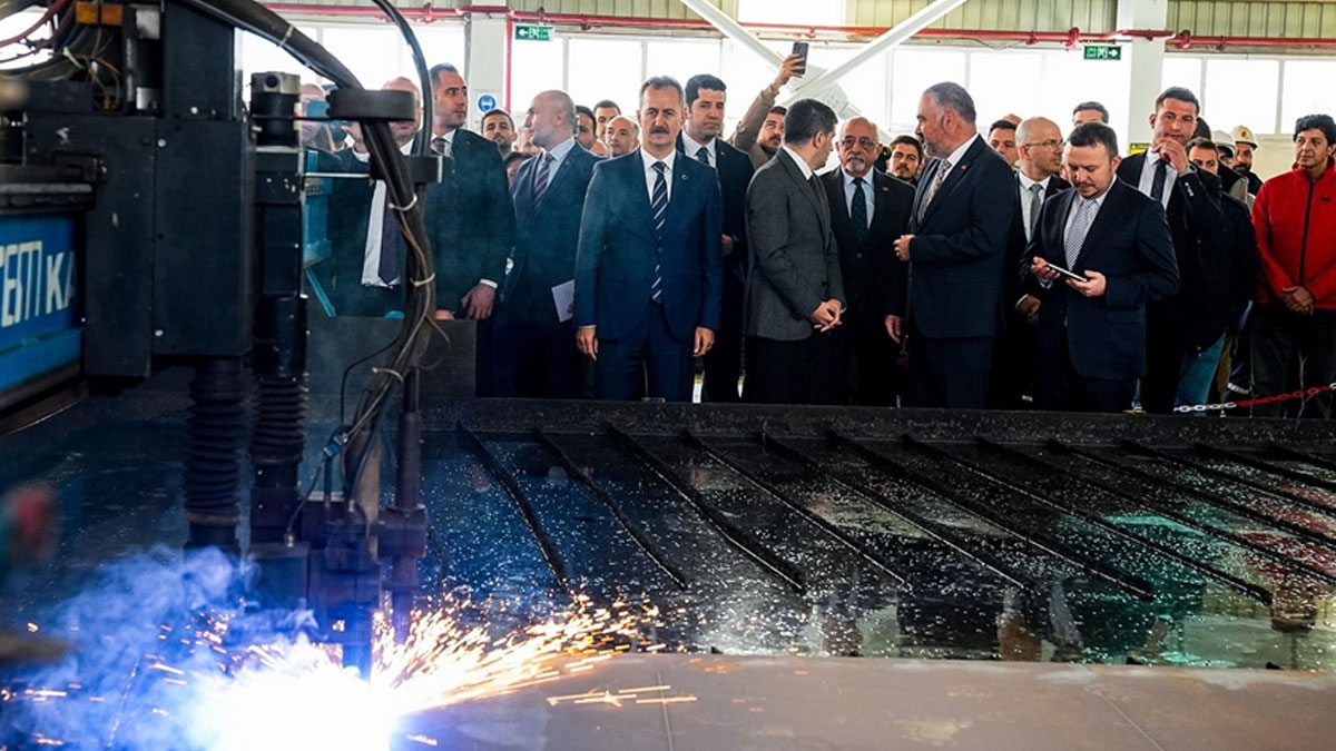 Türkiye'nin Portekiz için üreteceği askerî gemilerin ilkinin yapımına başlandı