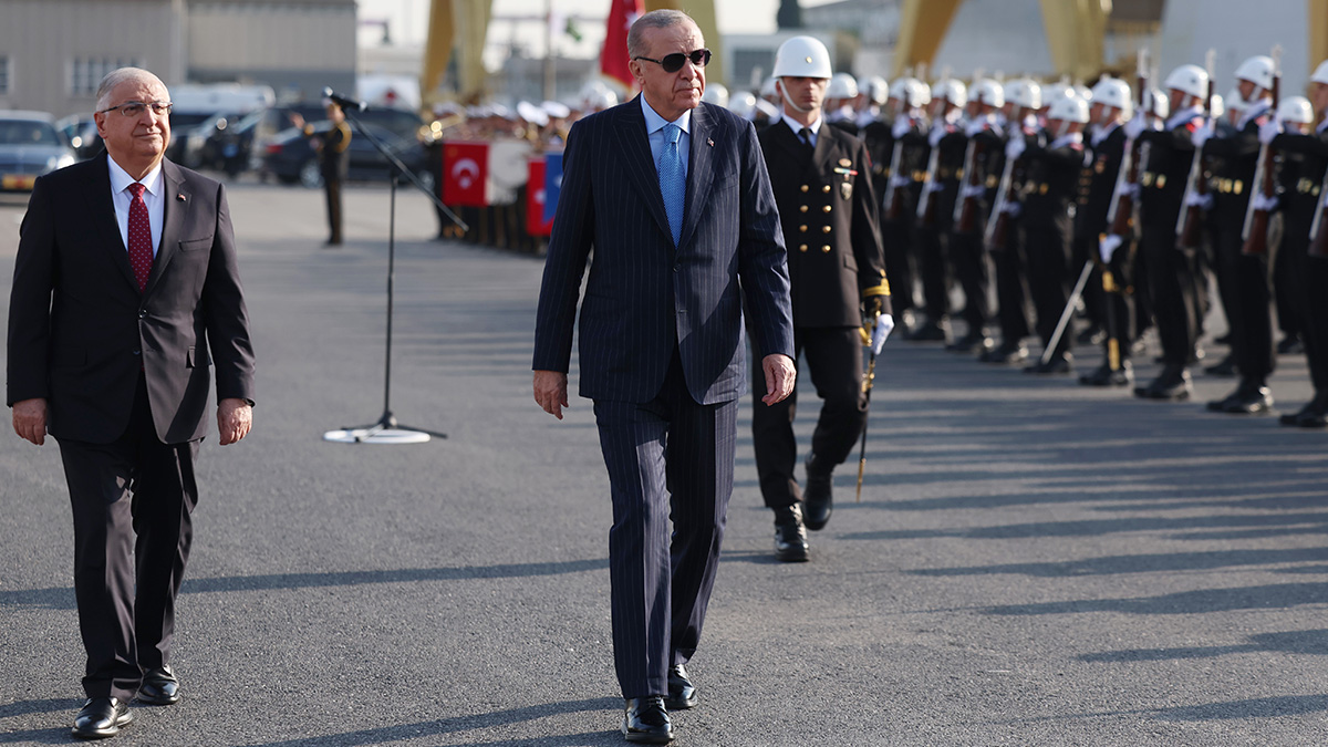 Cumhurbaşkanı Erdoğan, Deniz Platformlarının Hizmete Giriş, Bayrak Çekme ve İlk Sac Kesim Töreni'ne katıldı