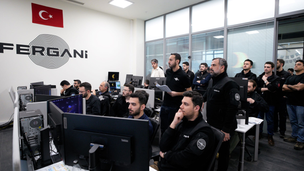 Fergani'nin beşinci uydusu uzayda