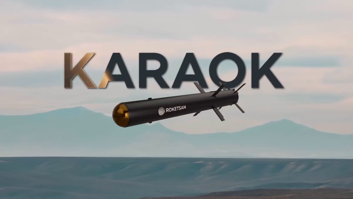 ROKETSAN KARAOK ilk kez hava hedefini vurdu
